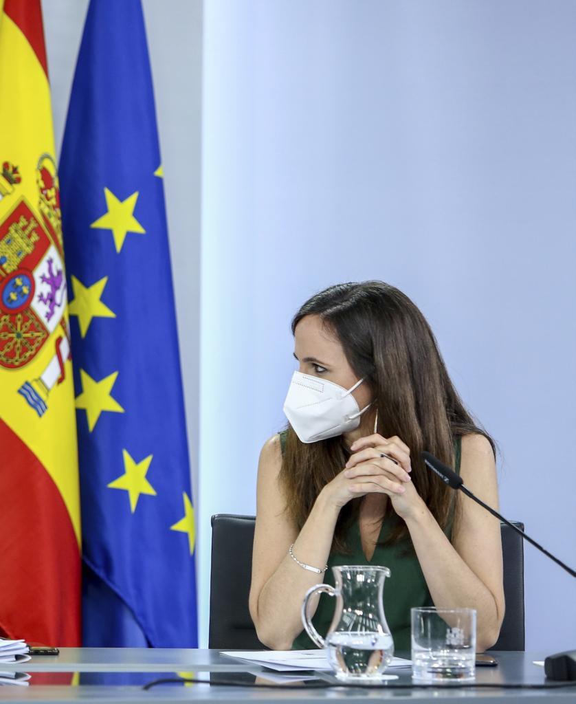 La ministra de Derechos Sociales y Agenda 2030, Ione Belarra.