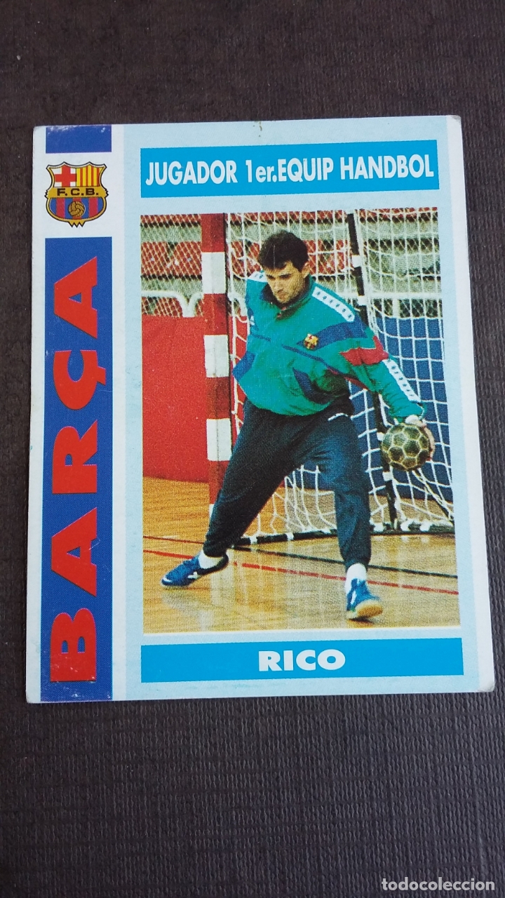 Cromos de Fútbol: BARÇA - TEMPORADA 92-93 - Nº 79 - JUGADOR 1er EQUIP HANDBOL / LORENZO RICO - F.C. BARCELONA - Foto 1 - 170430520